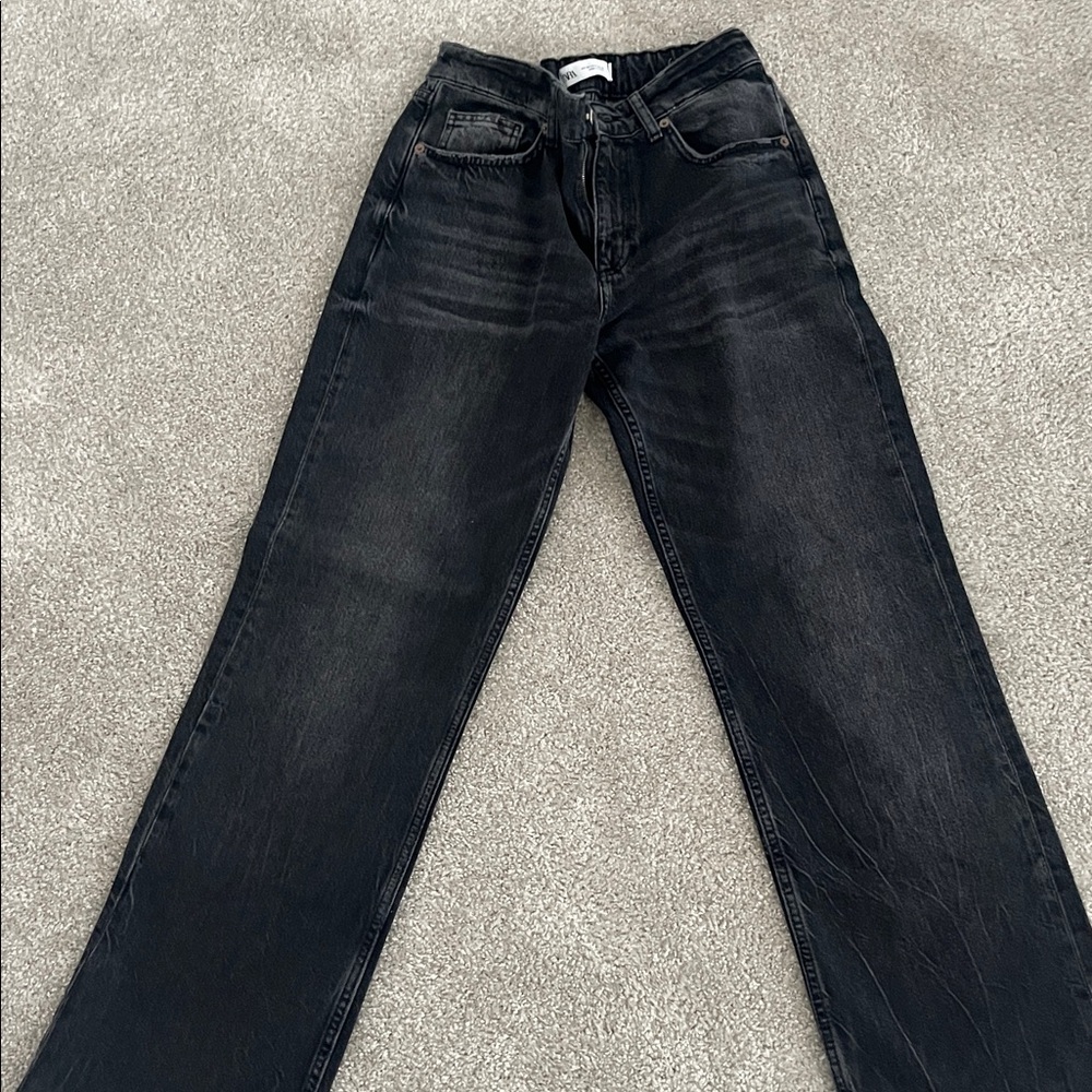 Classic Black Denim Jeans